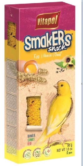 VITAPOL tyčky kanár VEJCE 2ks - 1balení expirace 12/2023