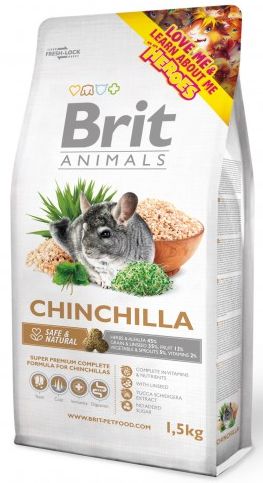 BRIT animals  CHINCHILA - 1,5kg