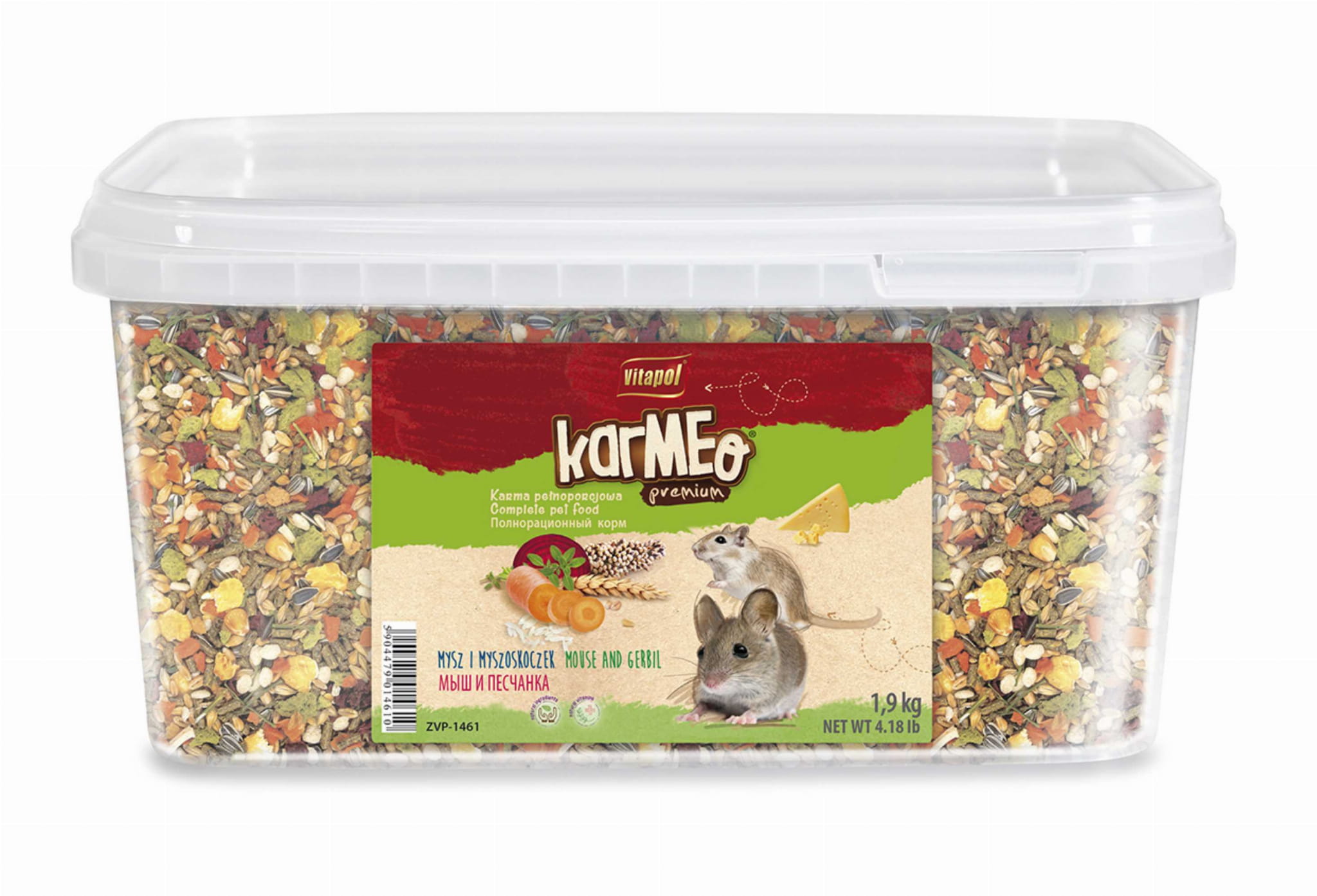 VITAPOL směs pro MYŠI/PÍSKOMILY - 1,9kg / expirace 20.1.2024