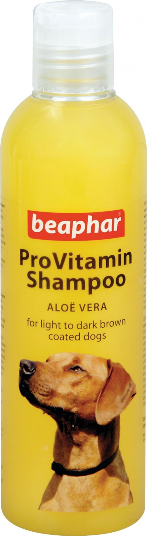 BEAPHAR PROVITAMIN SHAMPOO - ALOE VERA FOR LIGHT TO DARK BROWN COATED DOGS - 250ml