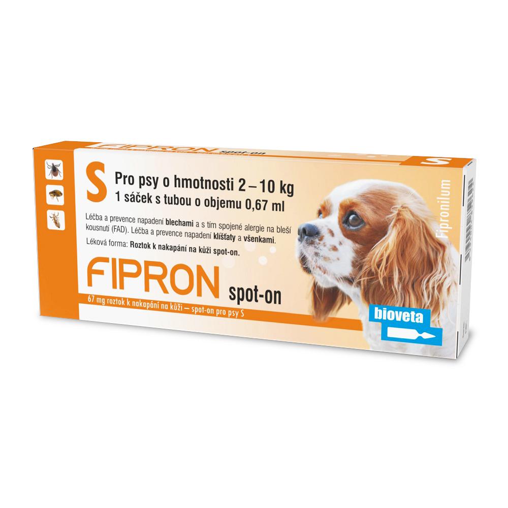 E-shop FIPRON pro psy SPOT-ON - S (2-10kg)