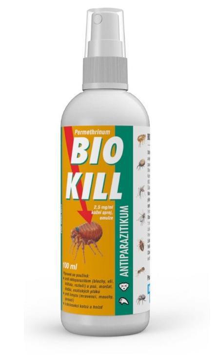 Antiparazitní spray BIO KILL - 100ml