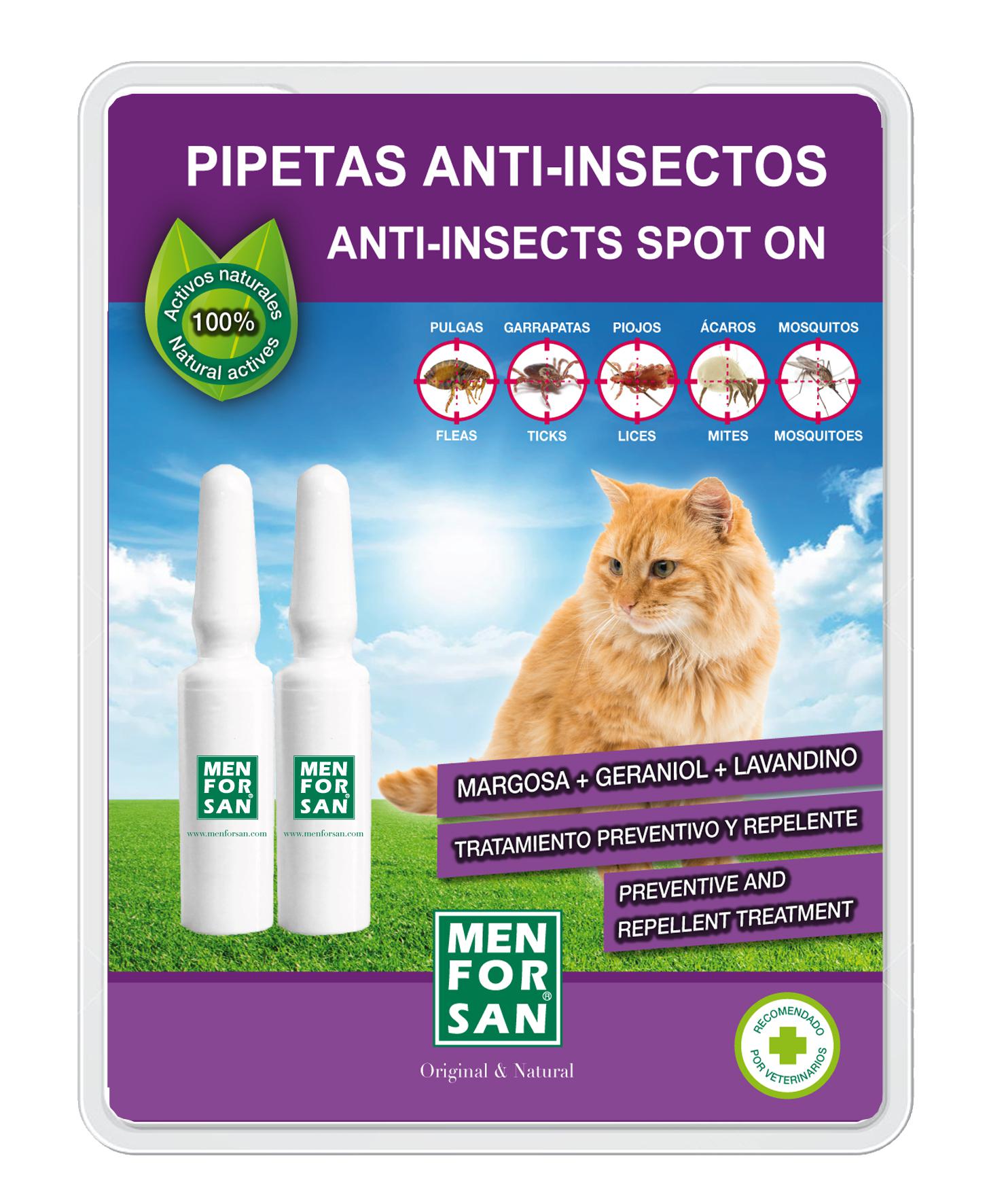 MENFORSAN cat ANTIPAR. PIPETA - 2ks