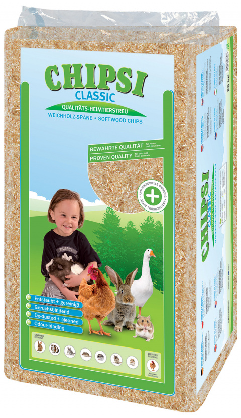 Podestýlka CLASSIC CHIPSI - 20kg