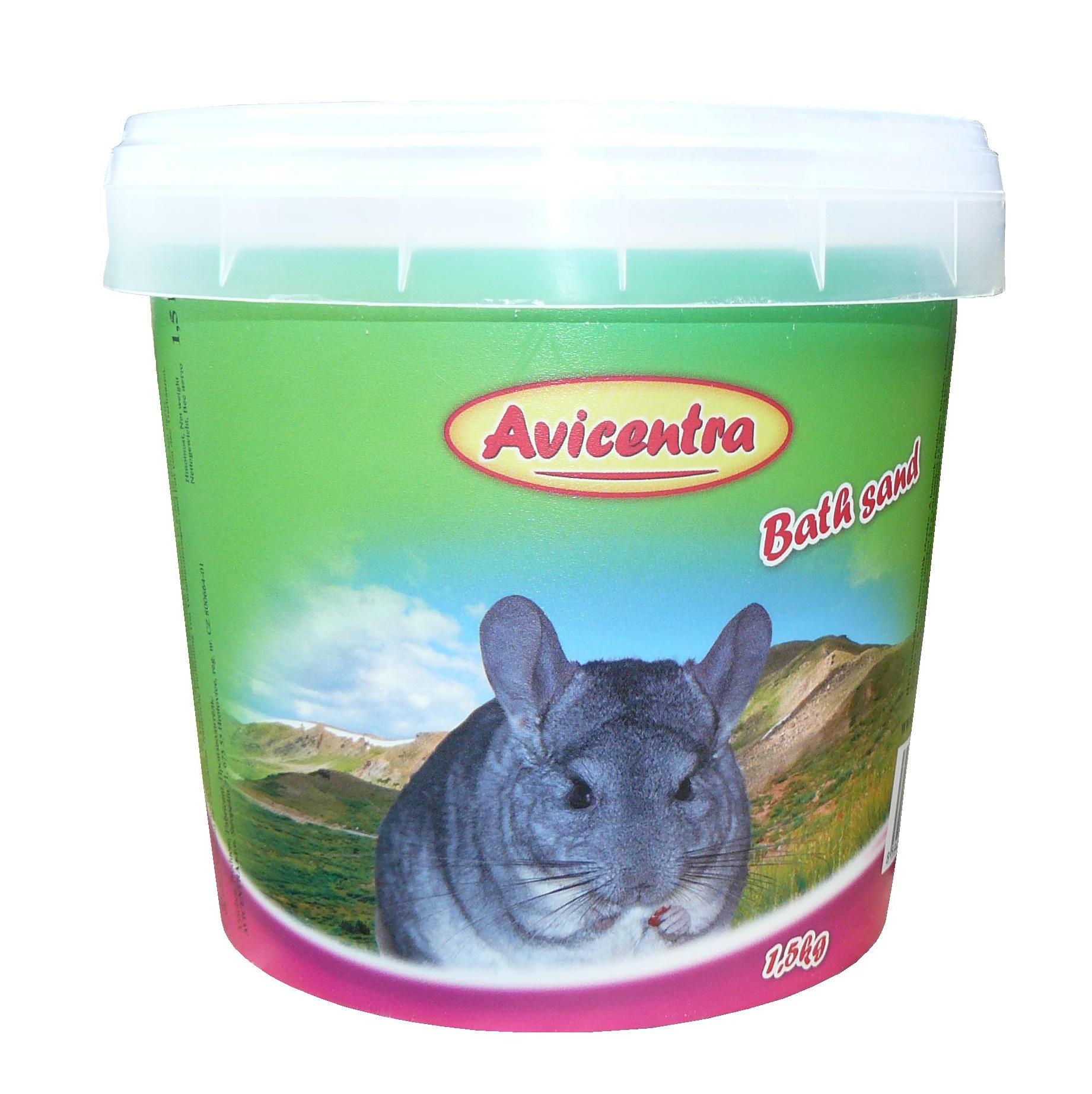 Avicentra PÍSEK pro ČINČILY - 1,5kg