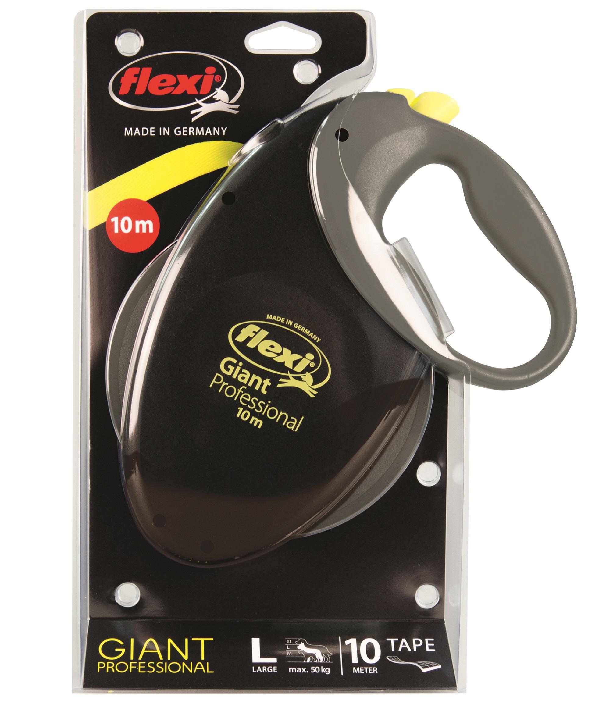 E-shop Flexi GIANT L 10m/50kg pásek - Neon