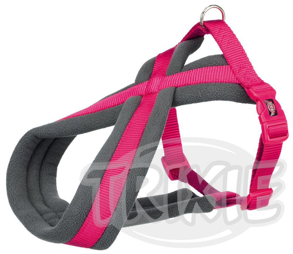 Trixie Postroj Premium Podšitý Fuchsie - M